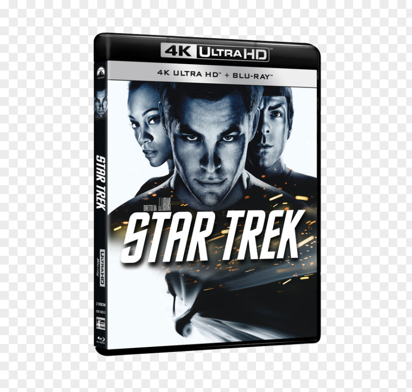 Dvd Star Trek J.J. Abrams Spock James T. Kirk DVD PNG