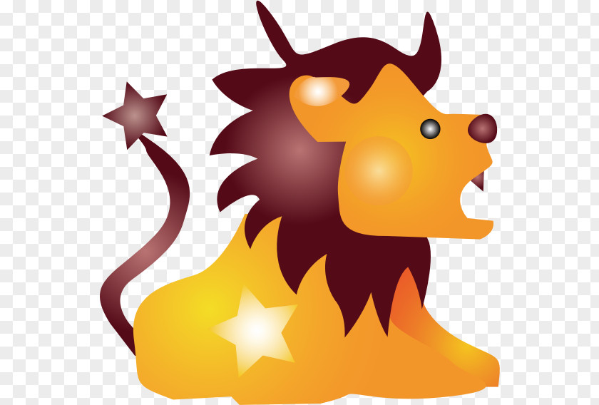 Lion Art Clip PNG