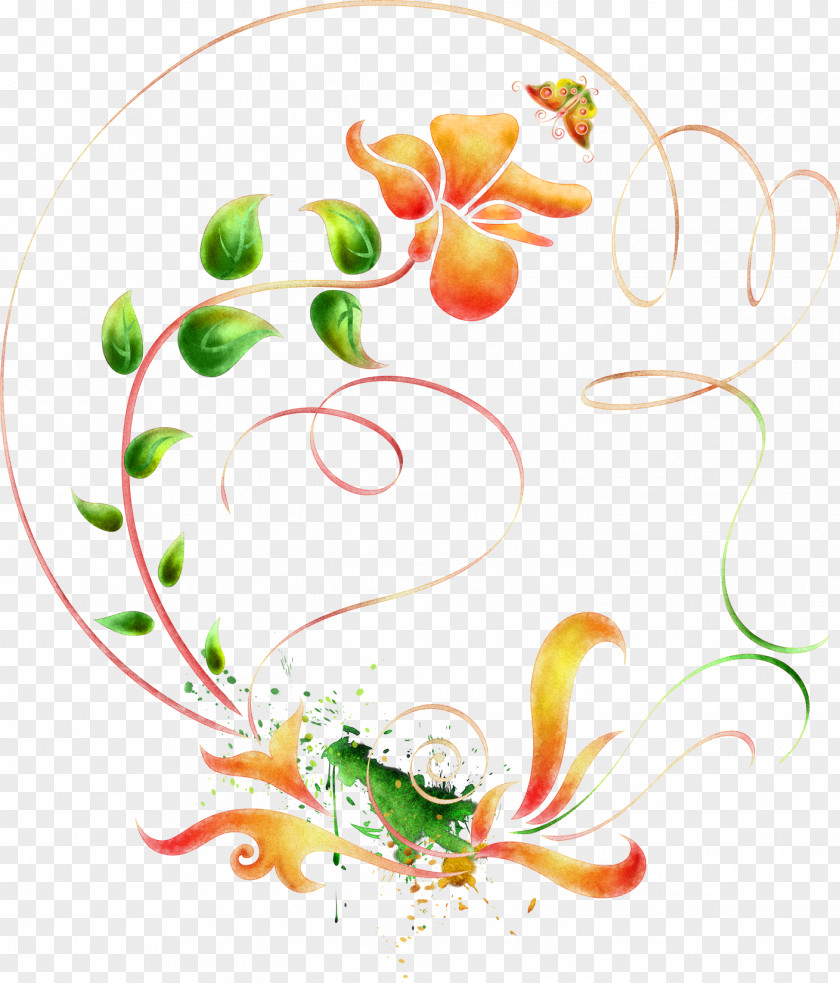 Pattern Background Image Floral Design PNG