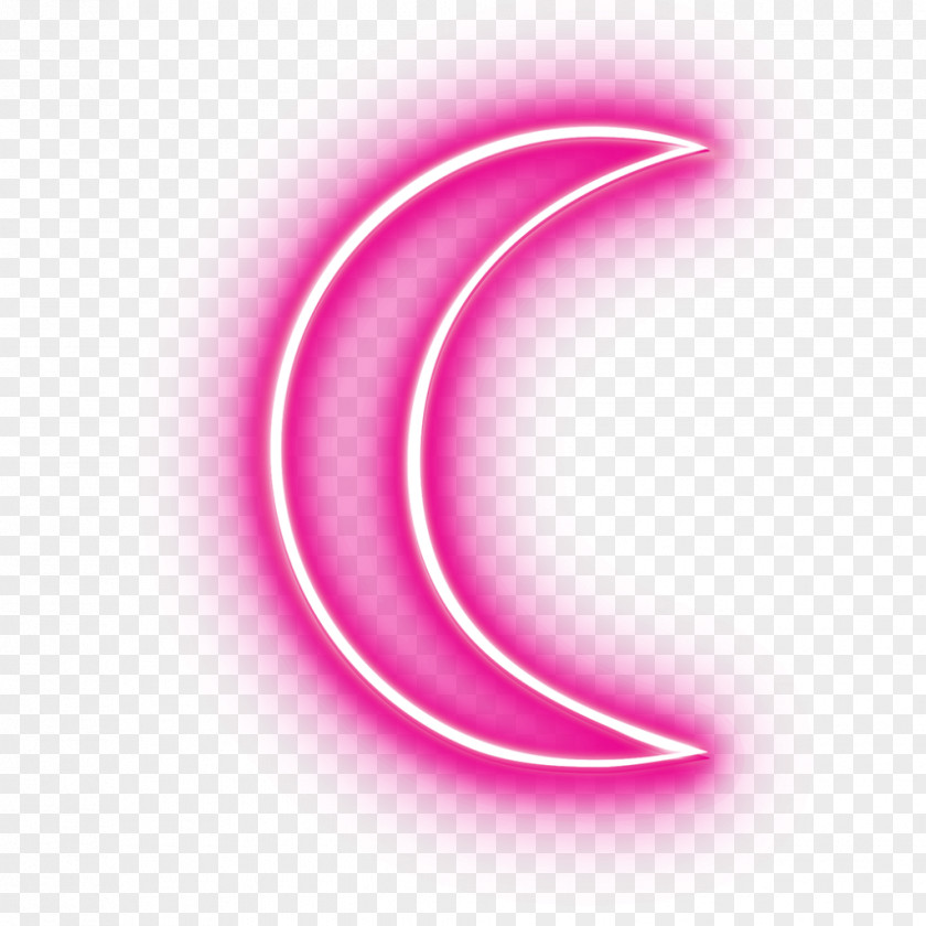 Pink Neon Word Sticker Desktop Wallpaper Sign PNG