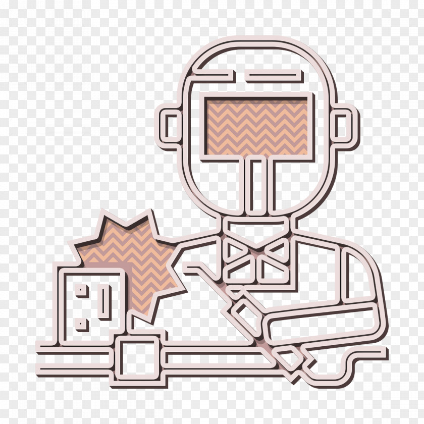 Professions And Jobs Icon Construction Worker Welder PNG