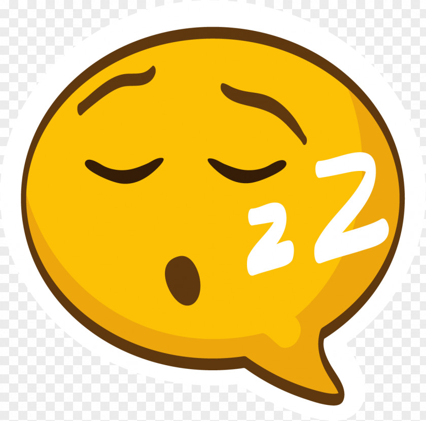Snoring Bag Smiley Emoticon Icon PNG