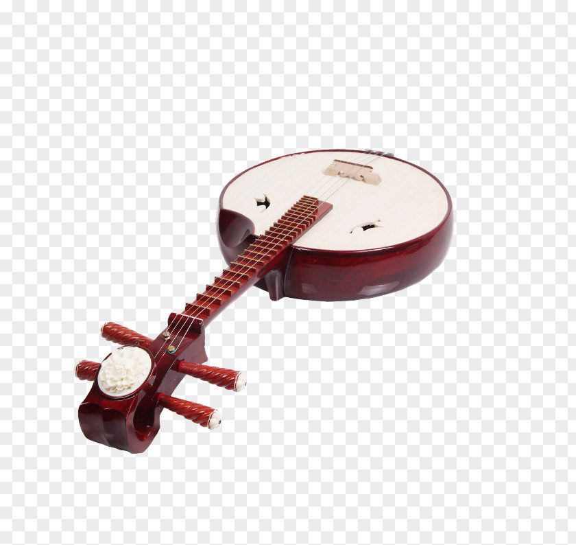 Traditional Musical Instruments Small Nguyen Plucked String Instrument Zhongruan PNG
