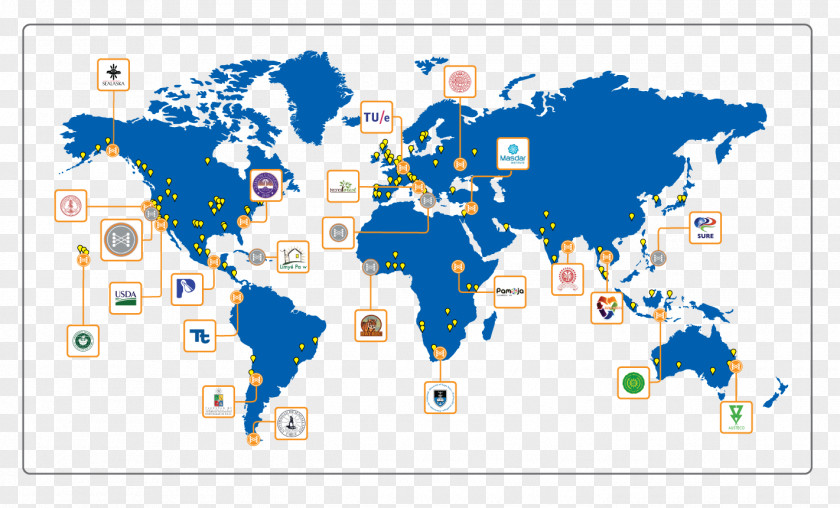 World Map Earth Physische Karte PNG