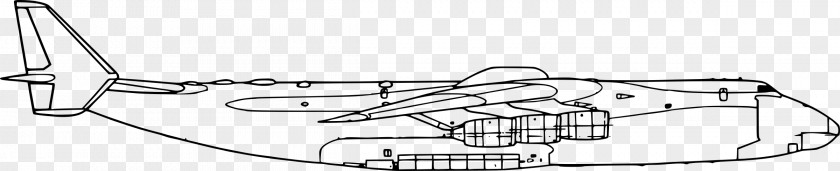 Airplane Antonov An-225 Mriya Fixed-wing Aircraft Clip Art PNG