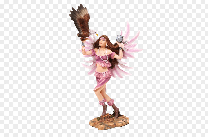 Eagle Statue Figurine The Elven Fairy Legendary Creature PNG