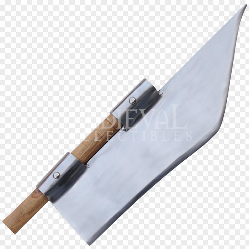 Halberd Middle Ages Bardiche Weapon Bowie Knife PNG
