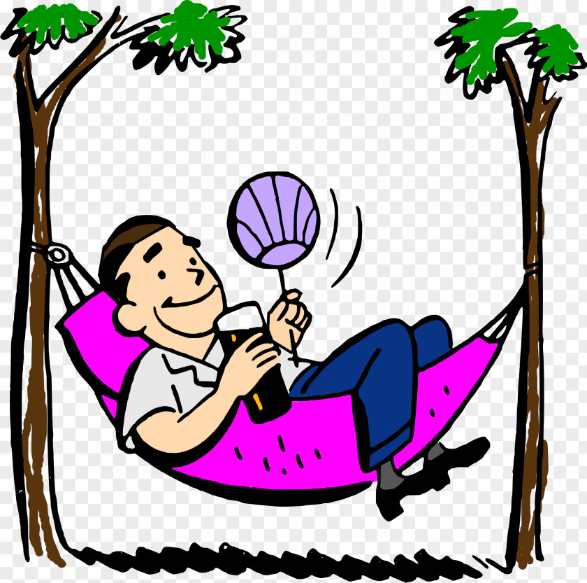 Hammock Cliparts Feeling Good Clip Art PNG