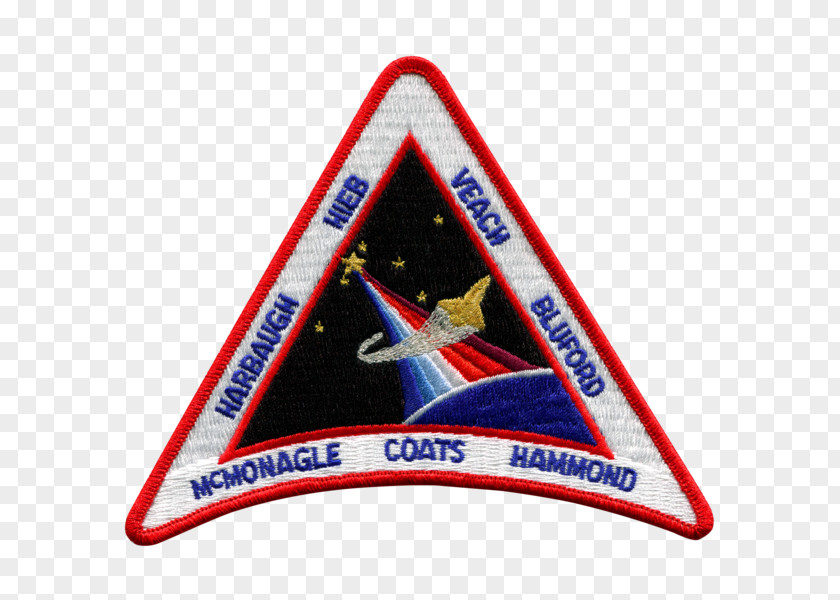 Space Shuttle Discovery STS-39 Mission Patch Embroidered PNG