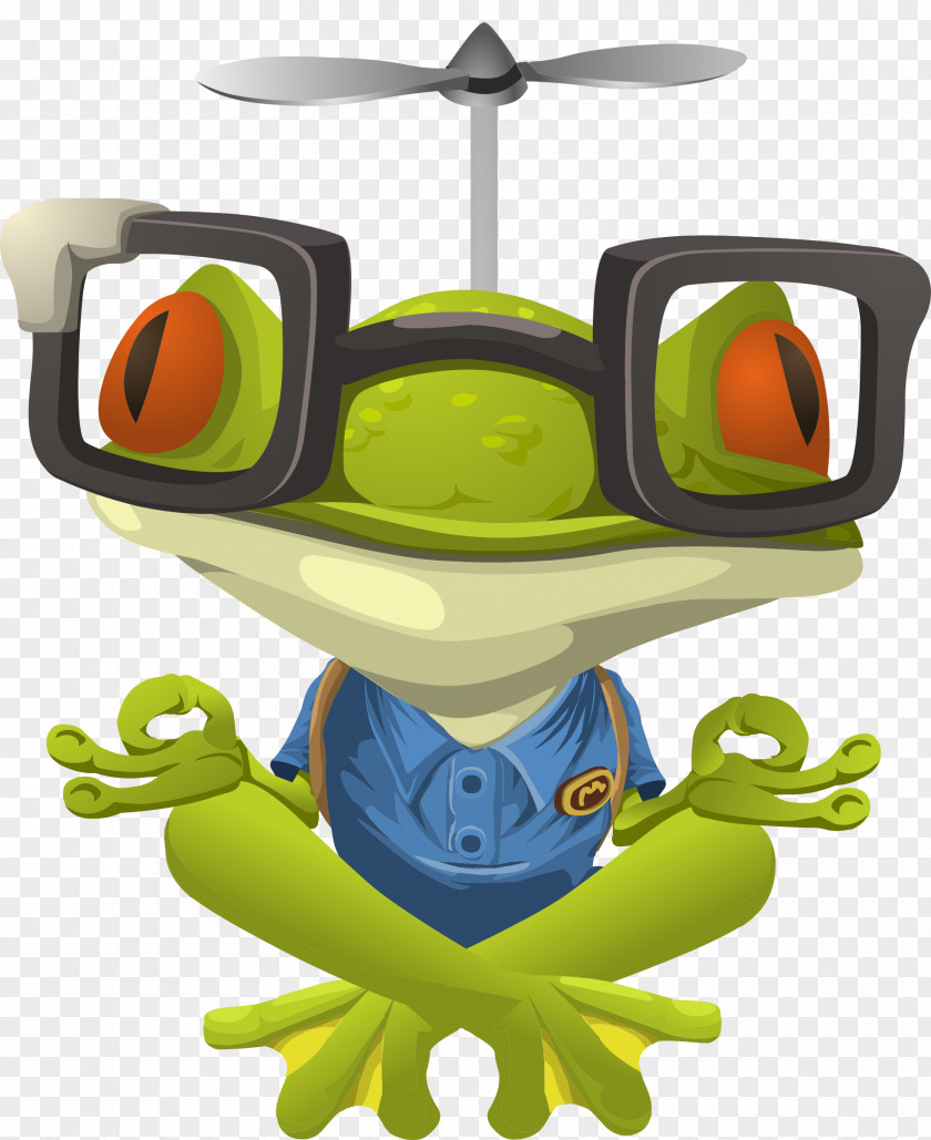 Frog T-shirt Yoga Clip Art PNG