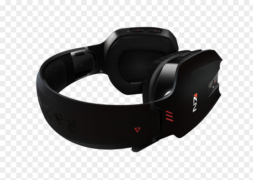 Mass Effect 3 Xbox 360 Wireless Headset Headphones 5.1 Surround Sound PNG