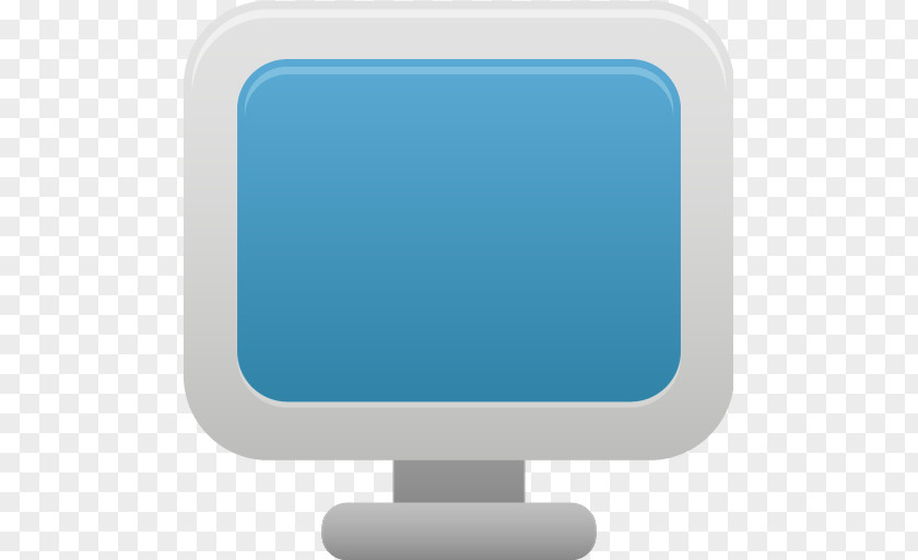 Monitor Blue Computer Display Device Font PNG