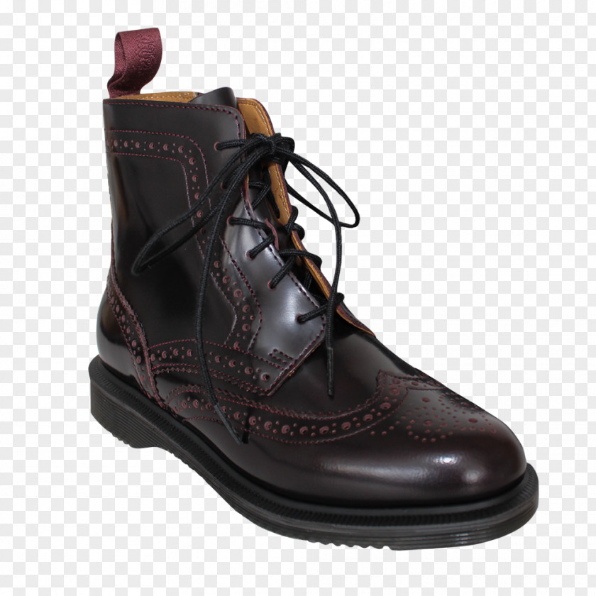 Cherry Poster Brogue Shoe Dr. Martens Boot Leather PNG