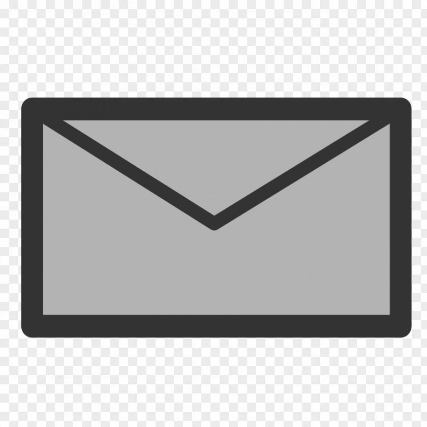 Email Triangle Line Brand PNG