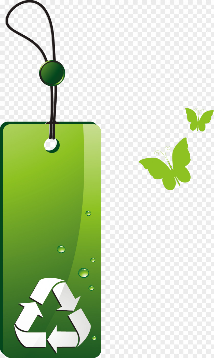 Green Tag Material Picture PNG