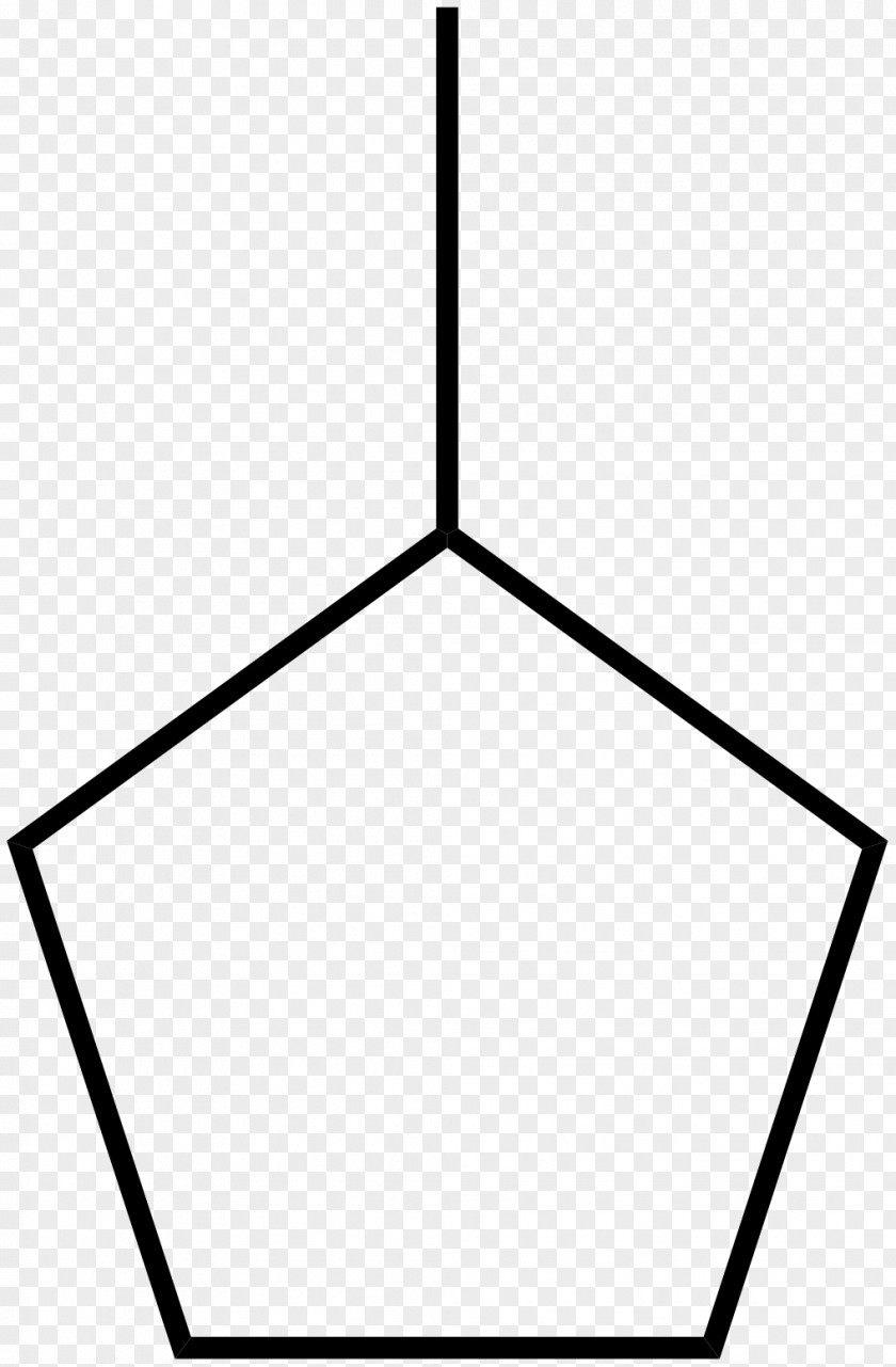 Physical Structure Methylcyclopentane Cycloalkane Methyl Group PNG
