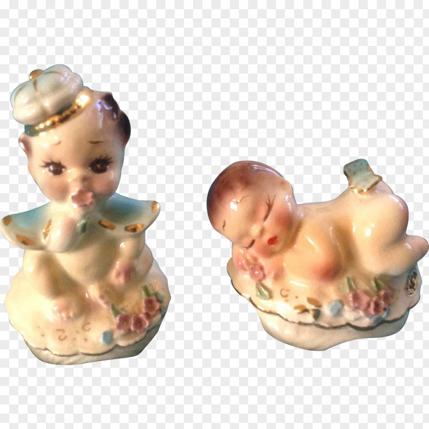 Baby Angel Figurine Infant Doll Collectable PNG