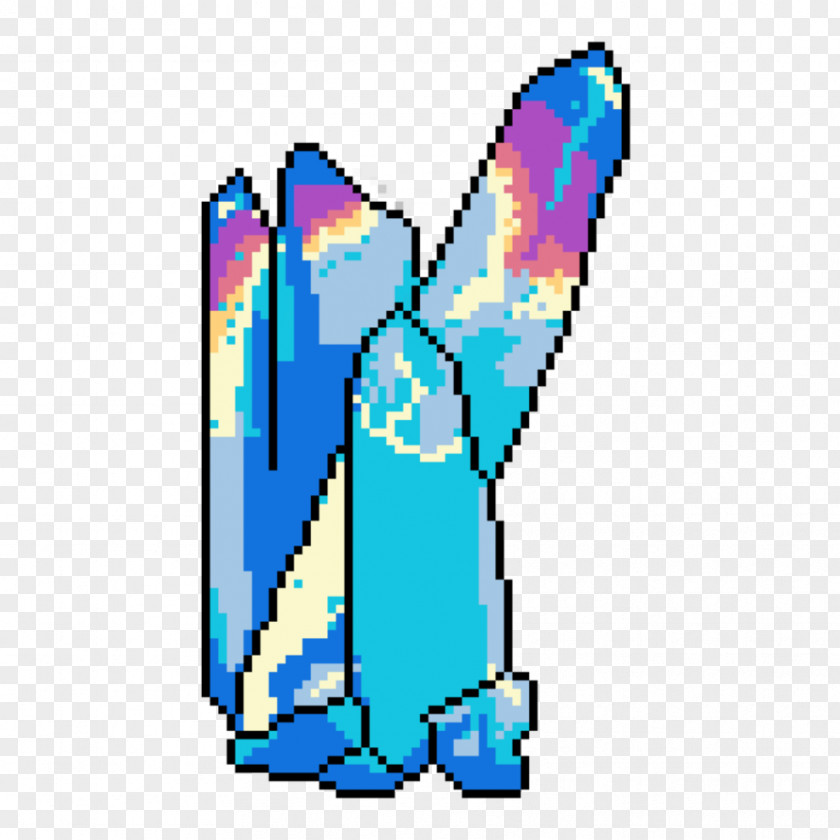 Pixel Art Crystal PNG