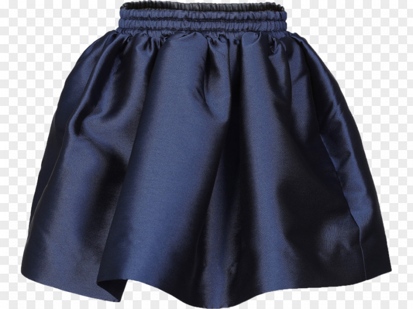 Short Skirt Shorts Cobalt Blue Waist PNG
