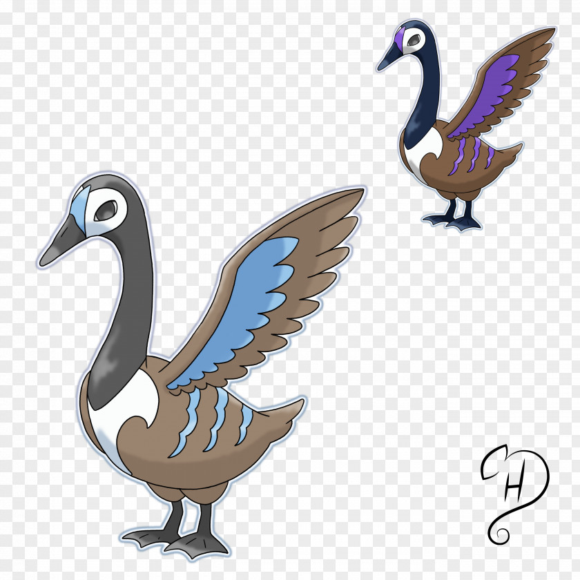 Attack Goose DeviantArt Artist Bird PNG