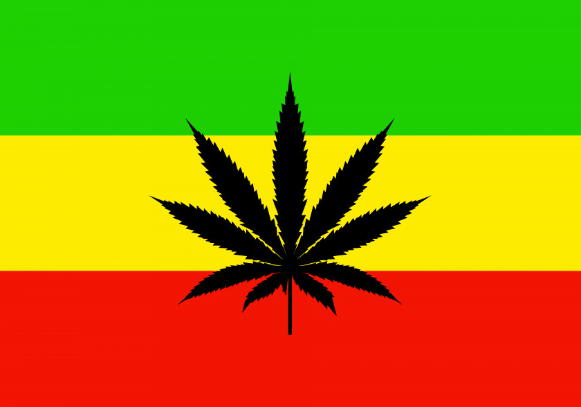 Cannabis Smoking Medical Flag PNG