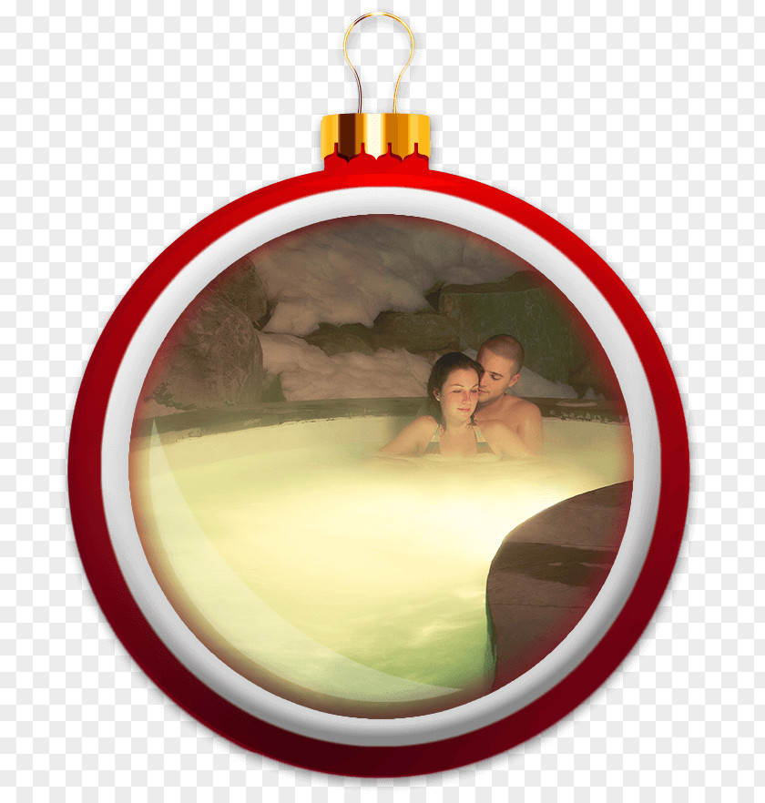 Christmas Ornament Oval PNG