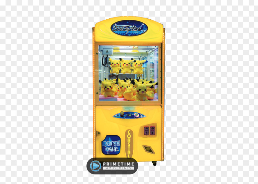 Crane Machine Claw Redemption Game Arcade PNG