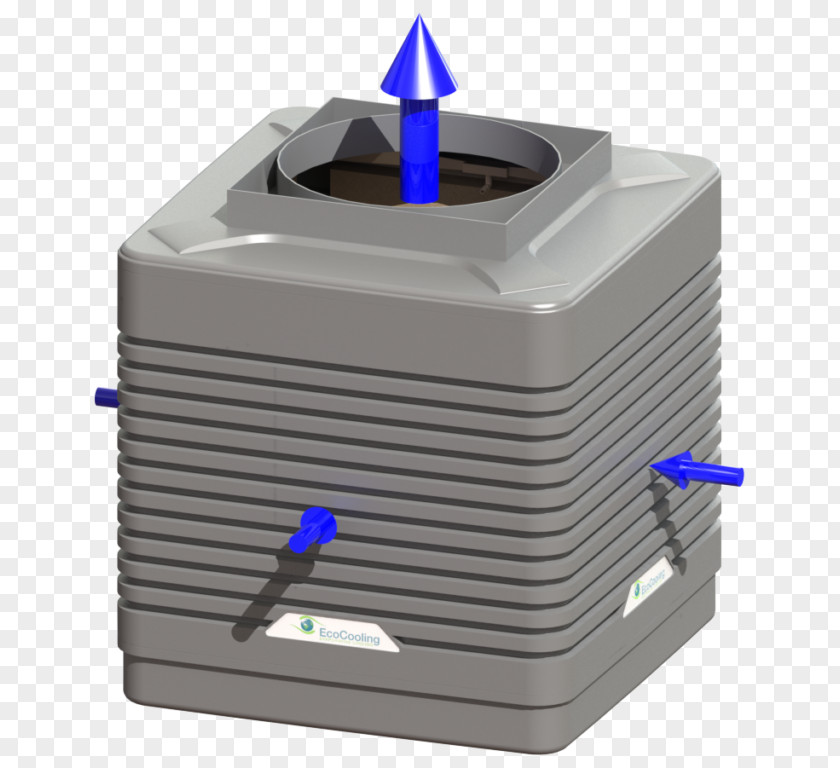 Evaporative Cooler Free Cooling Ventilation Abkühlung PNG