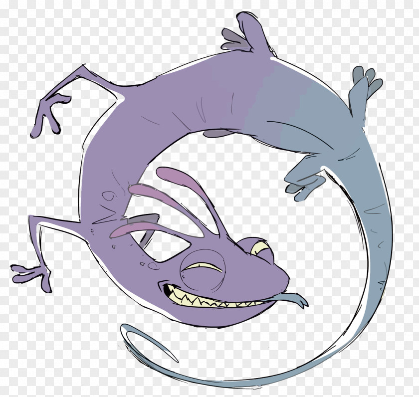 Vector Cartoon Lizard Randall Boggs Clip Art PNG