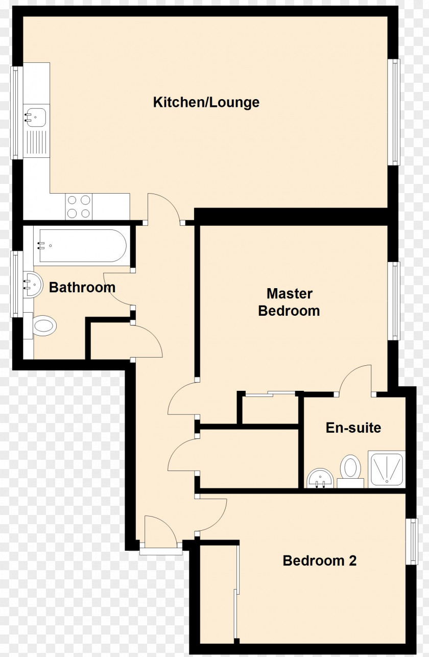 Angle Floor Plan Product Design Line PNG