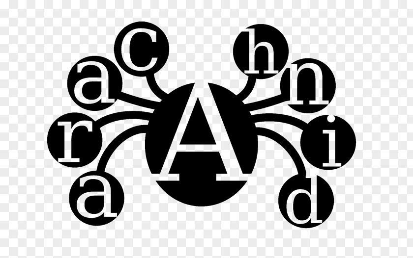 Arachnid Logo Brand Clothing PNG