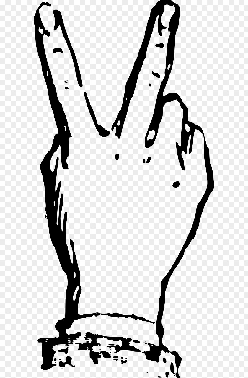 Gesture Blackandwhite Tree Line PNG