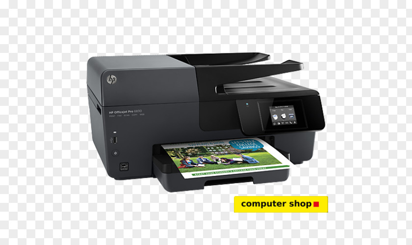 Hewlett-packard Hewlett-Packard HP Officejet Pro 6830 Multi-function Printer Inkjet Printing PNG