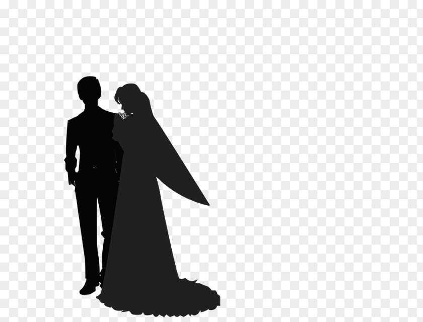 Wedding Bridegroom Marriage Silhouette PNG