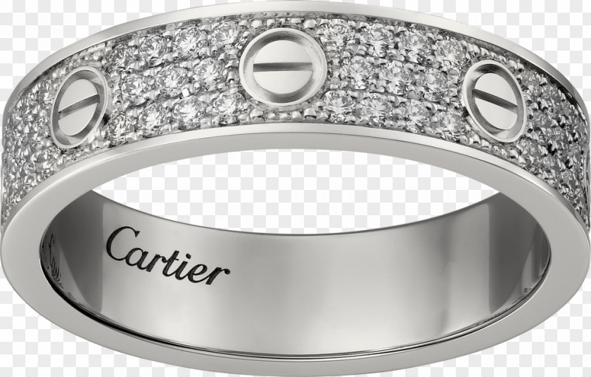 Wedding Ring Cartier Diamond Jewellery PNG