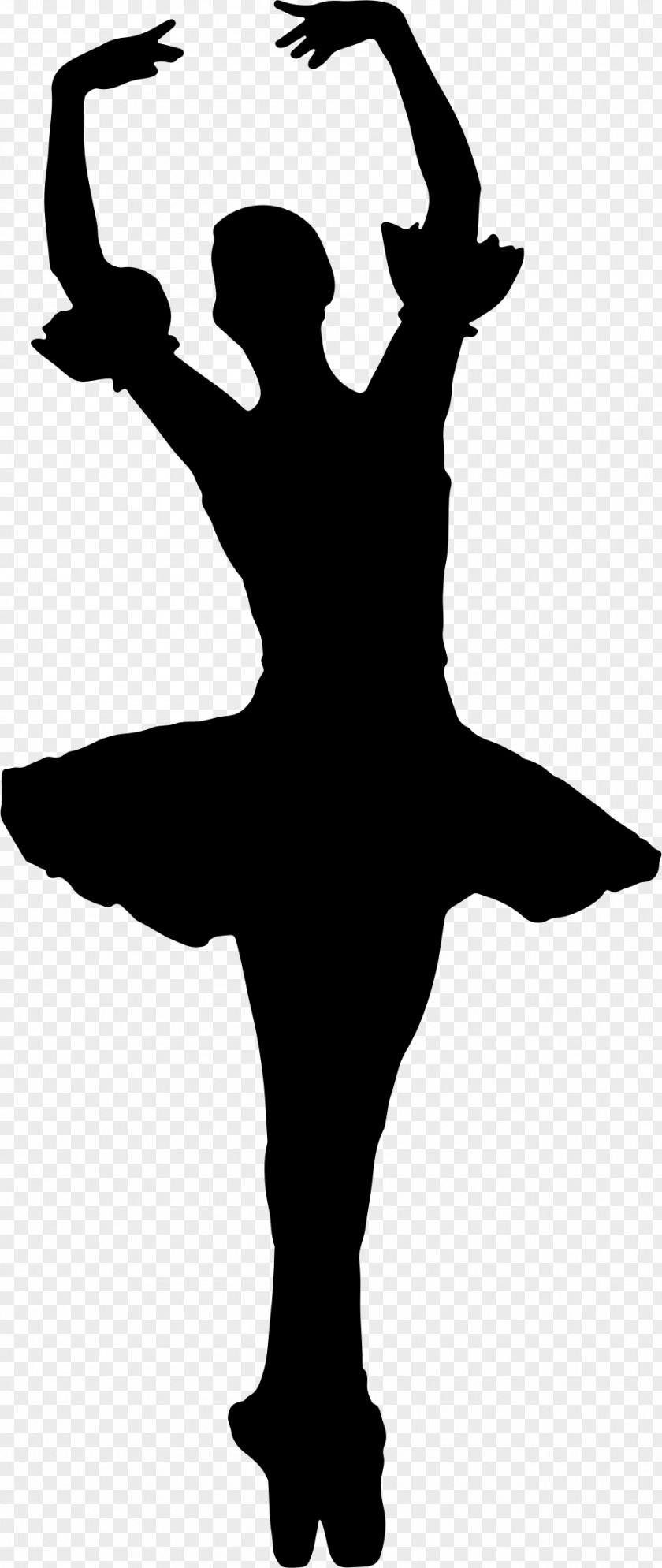 Ballet Dancer Silhouette PNG