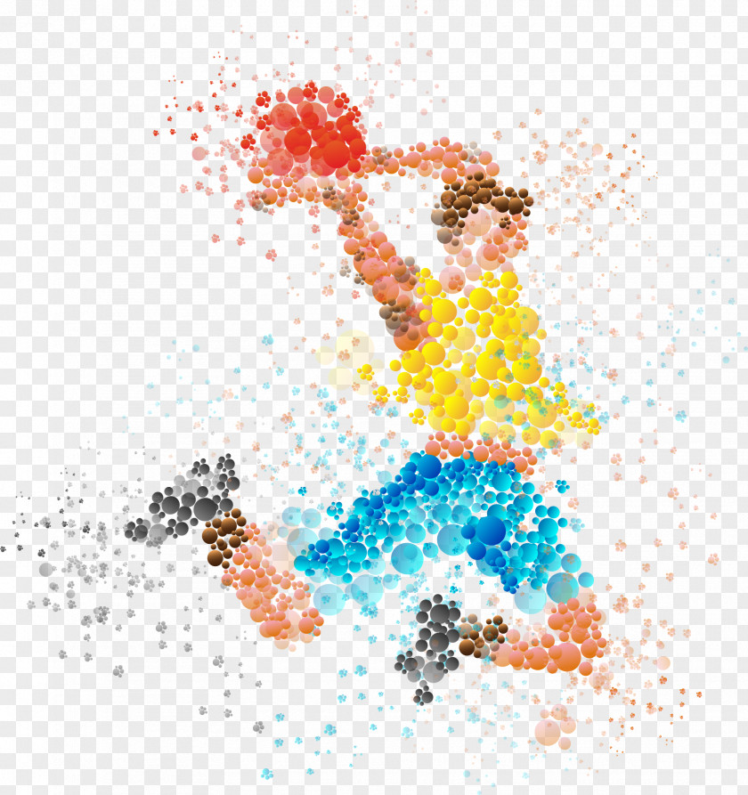 Creative Basketball Players 2014 Winter Olympics Sport Handball PNG