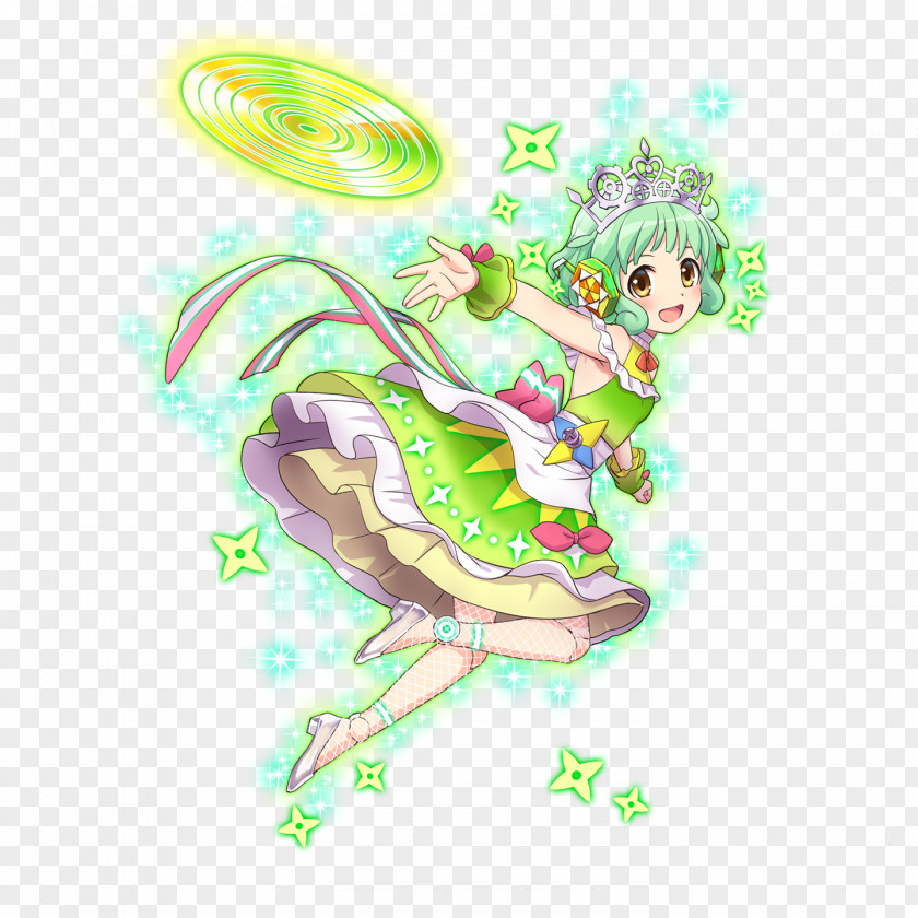 Fairy Cartoon Desktop Wallpaper Green PNG