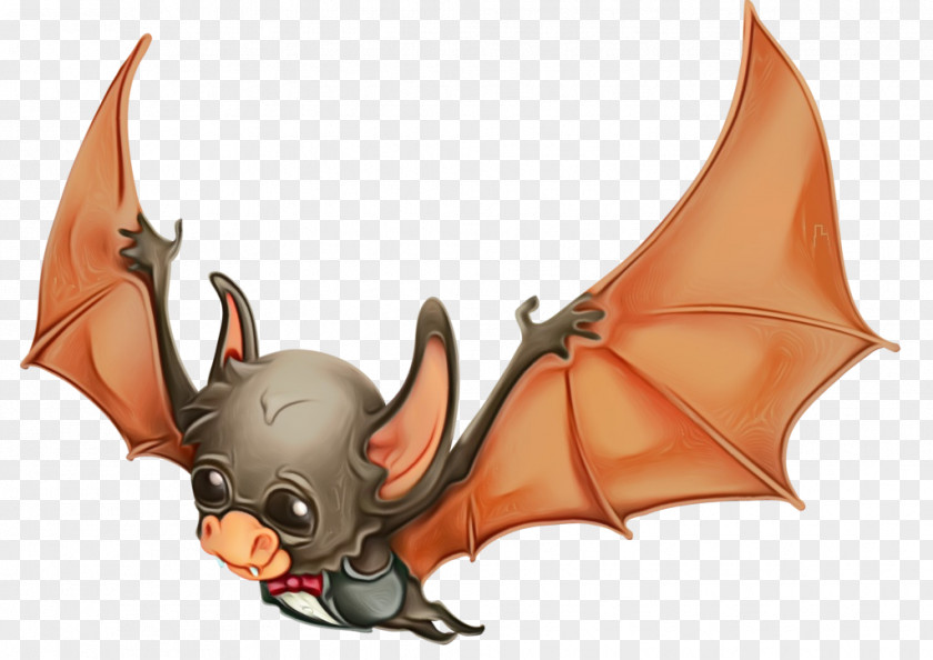 Fictional Character Vampire Bat Cartoon Horn PNG