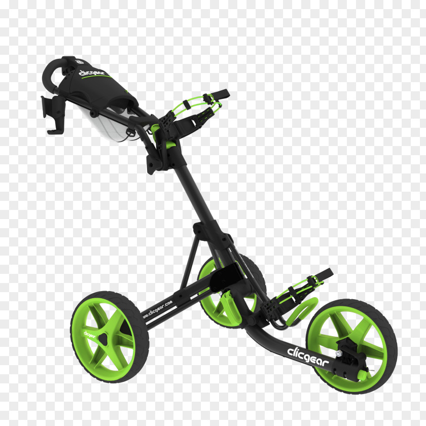 Golf Clicgear 3.5+ 3-Wheel Trolley Cart Electric Model 3.5 Push Case PNG
