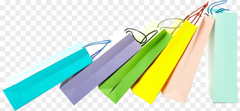 Shopping Bag Arrangement Paper Color Green PNG