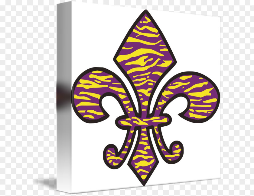 Tiger Print Symbol Fleur-de-lis Pattern PNG