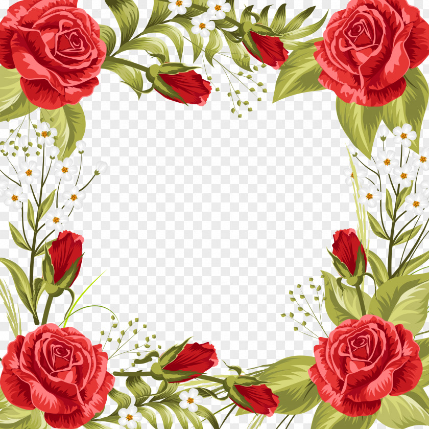 Red Rose Wedding Invitation Beach Garden Roses Flower PNG