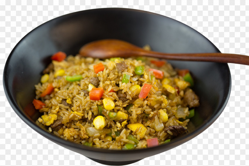 A Bowl Of Fried Rice Free Buckle Material Yangzhou Chahan PNG