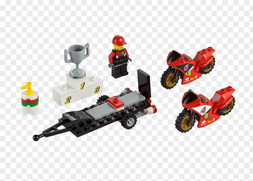 Car Lego City LEGO 60084 Racing Bike Transporter Minifigure PNG