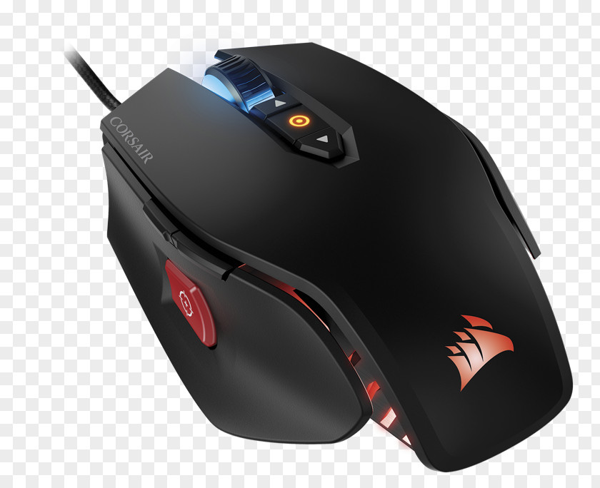 Computer Mouse Corsair Gaming M65 Pro RGB Dots Per Inch Components Backlight PNG