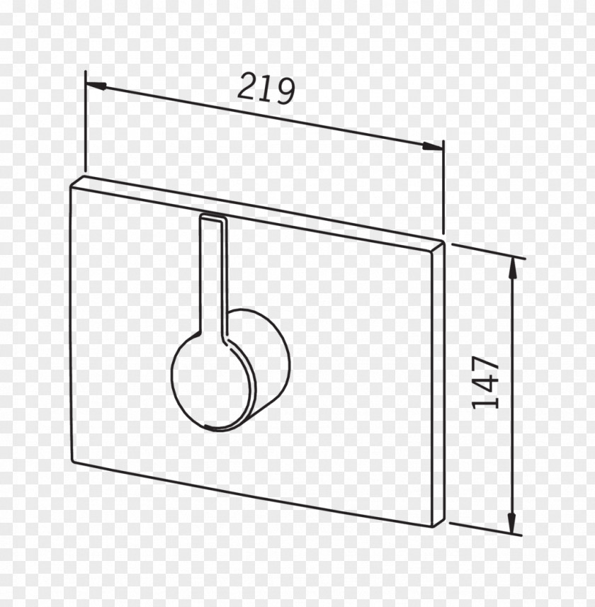 Line Door Handle Drawing Material PNG