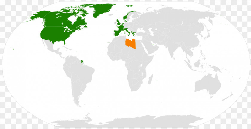 World Map Third Country First PNG