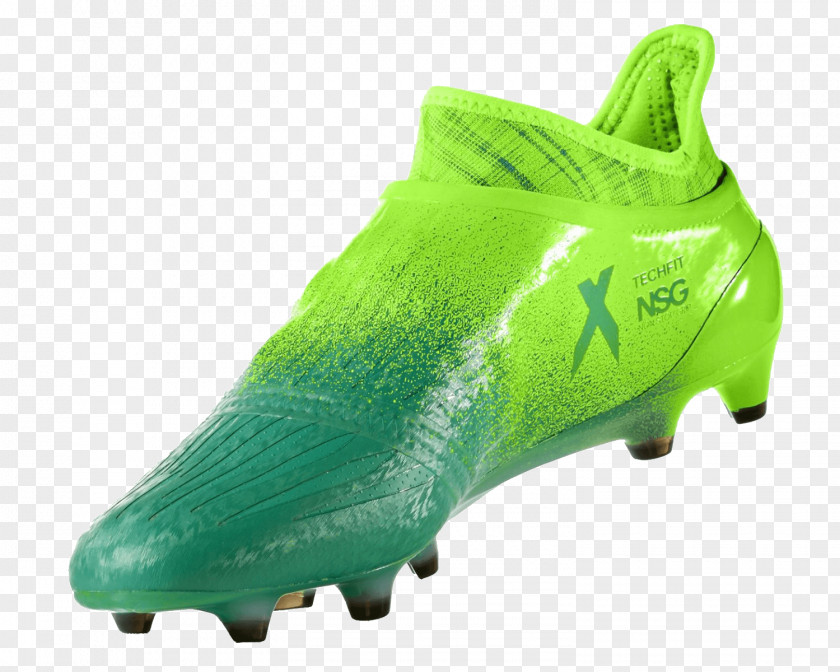 Adidas X 16 Purechaos FG Solar Green Core Black Football Boot Shoe Cleat PNG