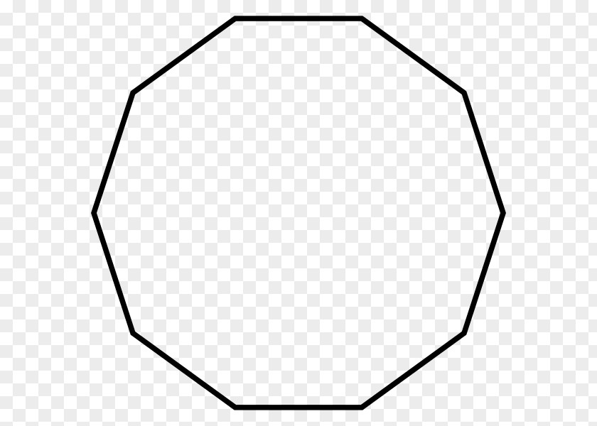 GEOMETRY Decagon Regular Polygon Geometry Two-dimensional Space PNG